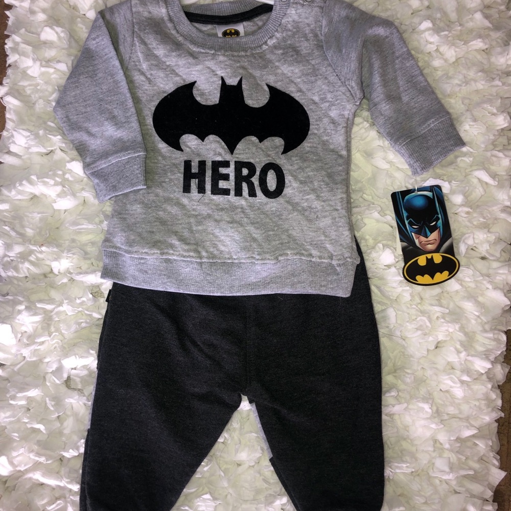 Baby boys batman set